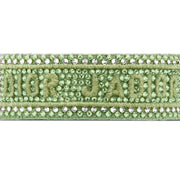 DIOR  green braided bracelet