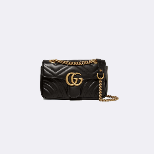 GG Marmont Quilted Leather Shoulder Bag