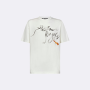 Palm Angels White Foggy T-Shirt