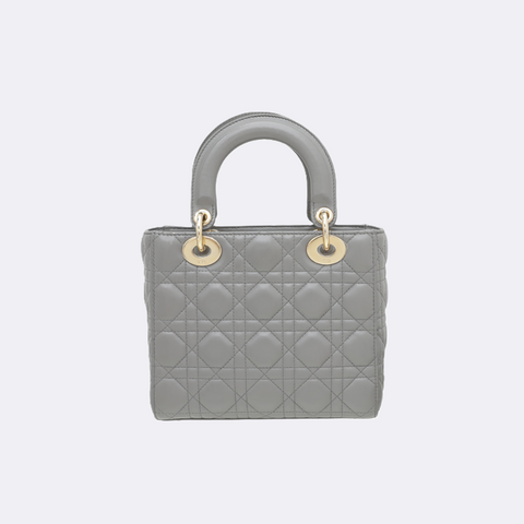 Mini Lady Dior Metallic Bag