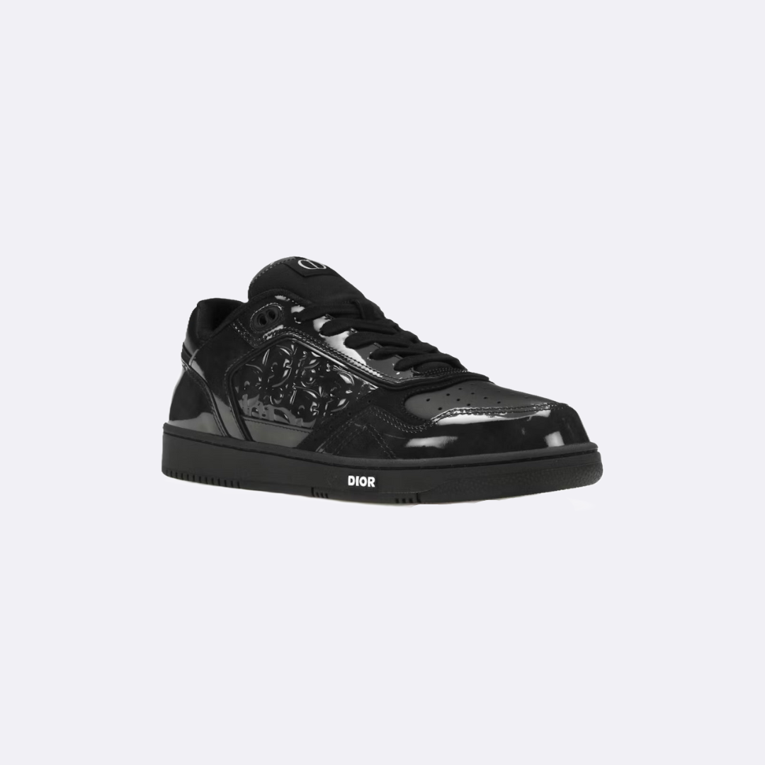 Dior B27 Low Top Sneaker Dior Oblique27㌢ B27 Uptown Low-Top Sneaker White Smooth Calfskin and White