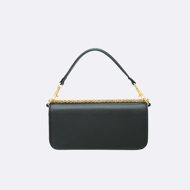 Valentino Black Loco VLogo Handbag