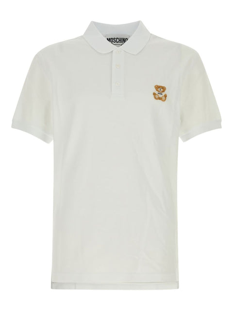 Moschino Teddy Bear motif polo T-Shirt