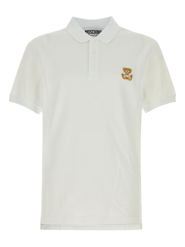 Moschino Teddy Bear motif polo T-Shirt