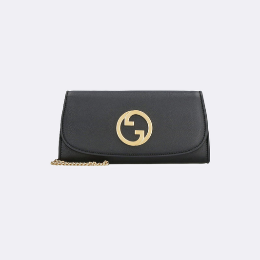 Gucci Women's Black Blondie Continental Chain Bag