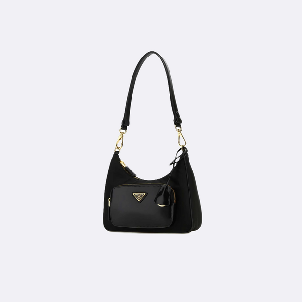 Prada Chain-Linked Zipped Handbag