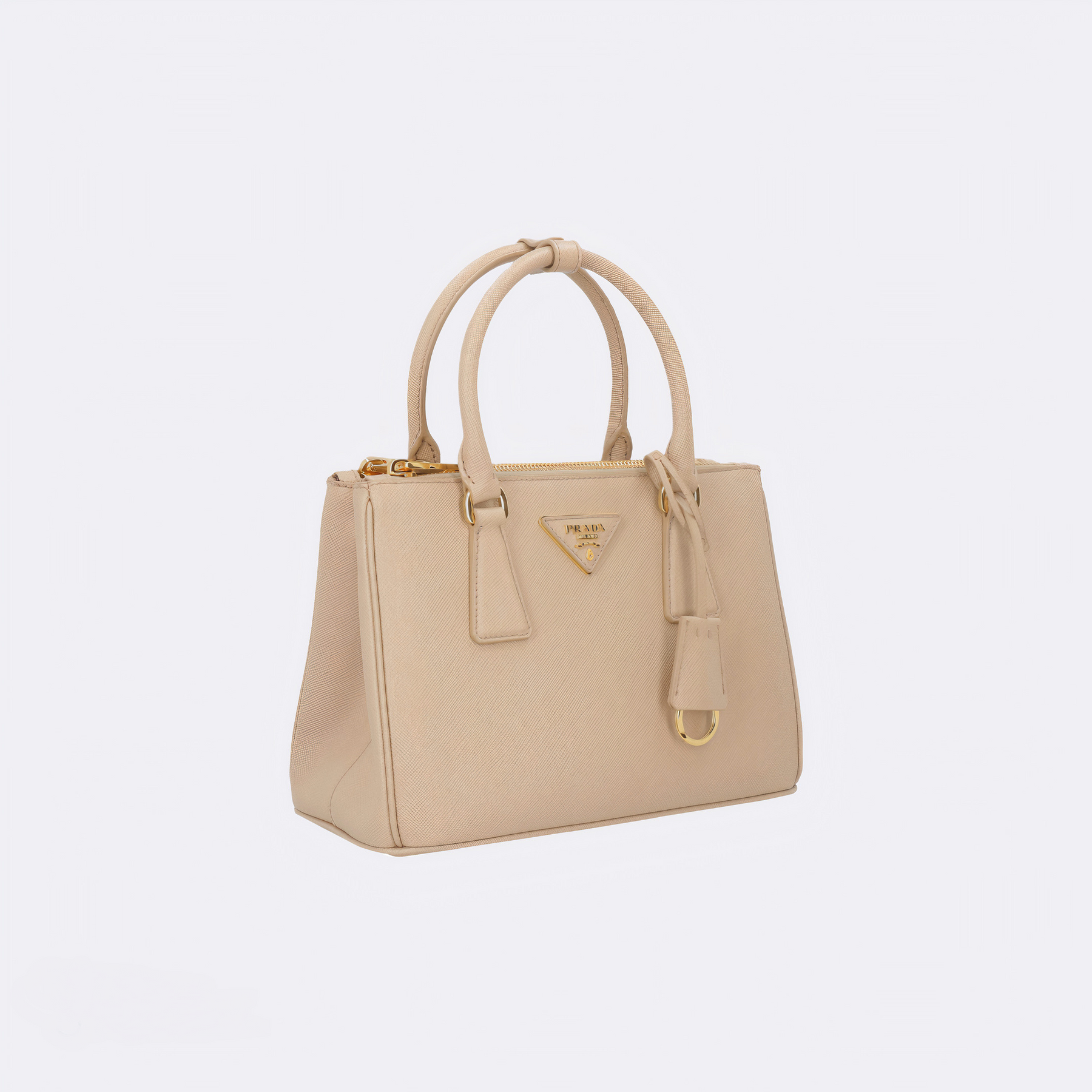 【PRADA】希少品♪lady's ロゴ クロシェ トートバッグ beige プラダ PRADA プラダ トートバッグ クロシェ ロゴ デ
