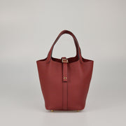 Hermes Picotion Gold Hardware Bag