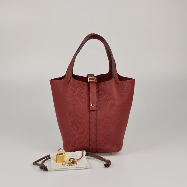 Hermes Picotion Gold Hardware Bag