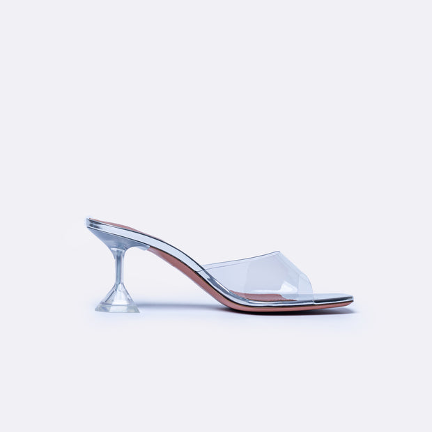 Amina Plexi Heel Lupita Glass