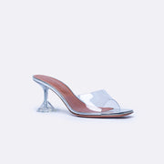 Amina Plexi Heel Lupita Glass