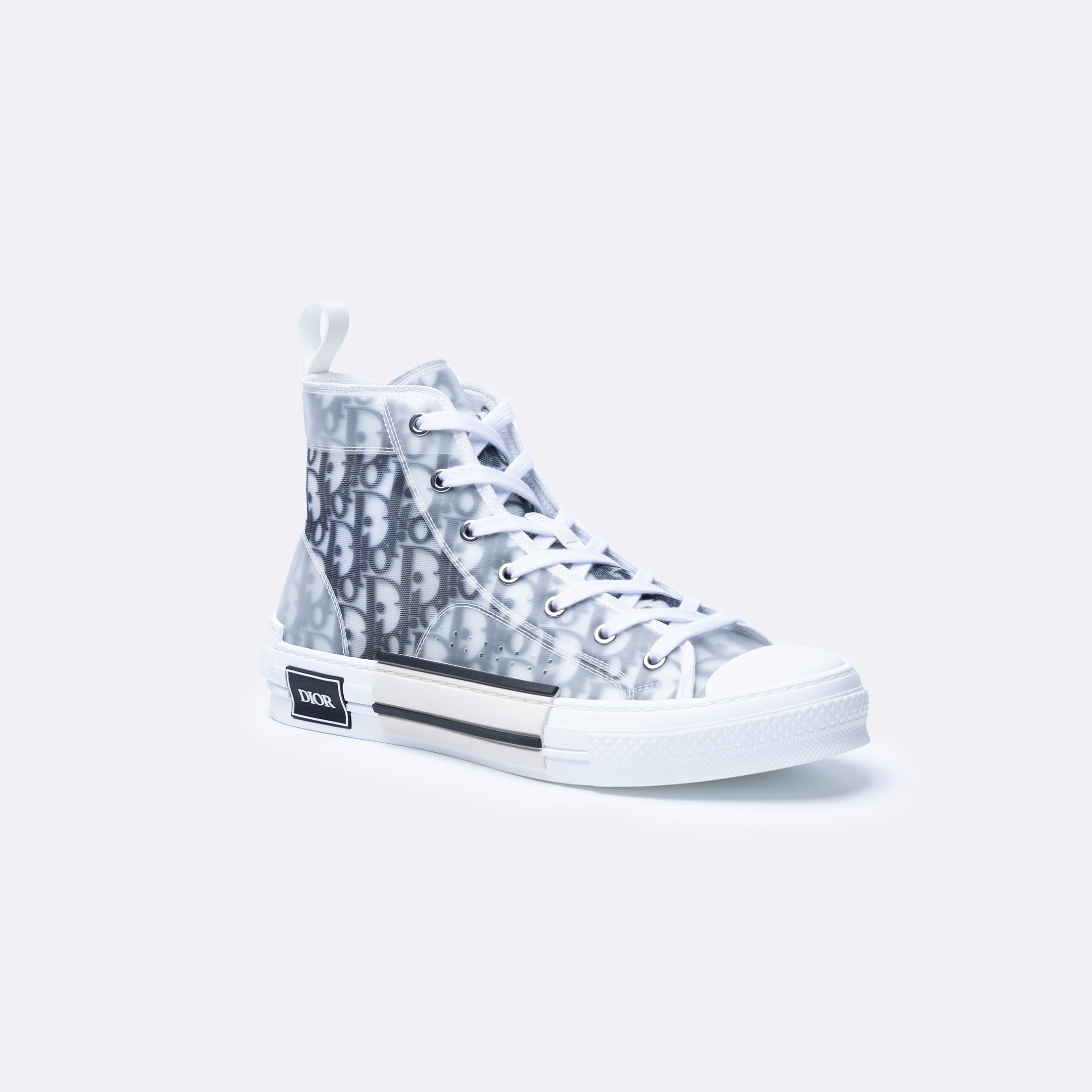Christian Dior SPORTS ホワイトコート M Dior Chrono Sneaker Mesh with White and Black Leather-Effect