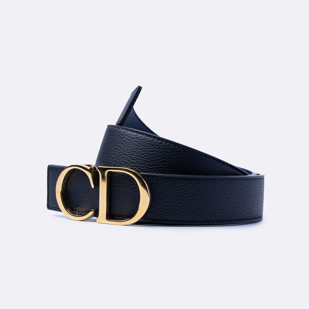 CHRISTIAN DIOR BELT (Black) – Luxury King