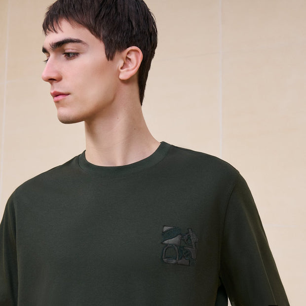 Hermes metallerie Au Carre T-Shirt
