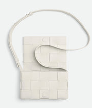 Bottega Vanetta Leather Intreccio Cross-Body Bag