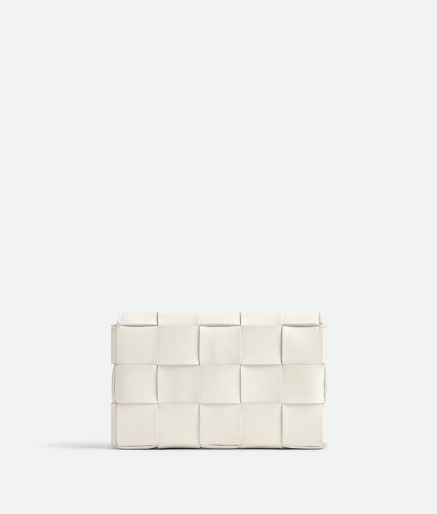 Bottega Vanetta Leather Intreccio Cross-Body Bag