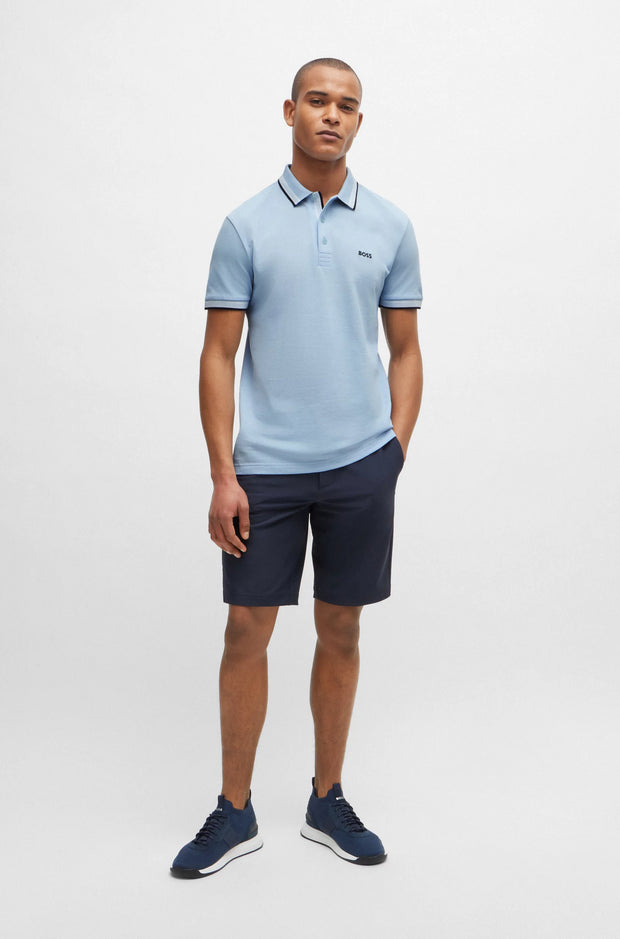 BOSS Paul Cotton-Blend Polo Shirt