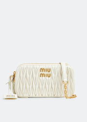 Matelasse Nappa Leather Shoulder Bag