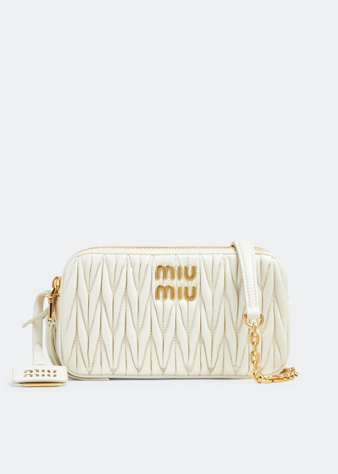 Matelasse Nappa Leather Shoulder Bag