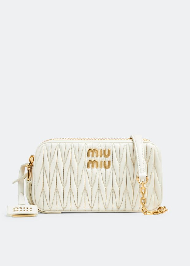 Matelasse Nappa Leather Shoulder Bag
