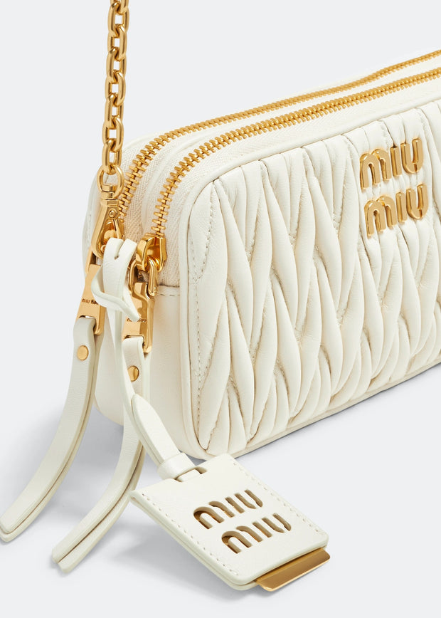 Matelasse Nappa Leather Shoulder Bag