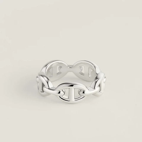 Hermes Chaine d'ancre Enchainee Ring