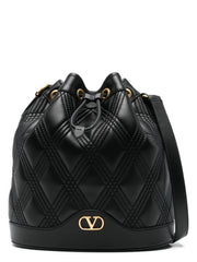 Valentino Logo Bucket Bag