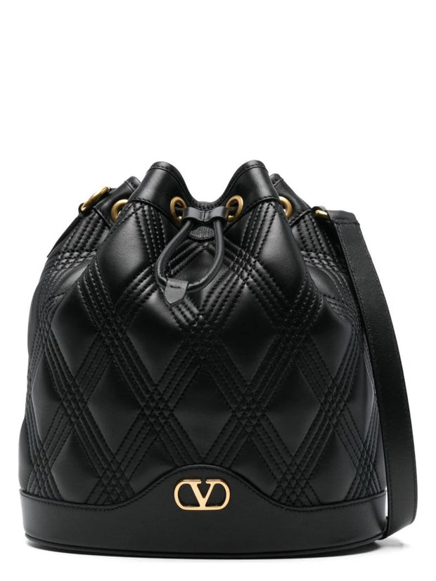 Valentino Logo Bucket Bag