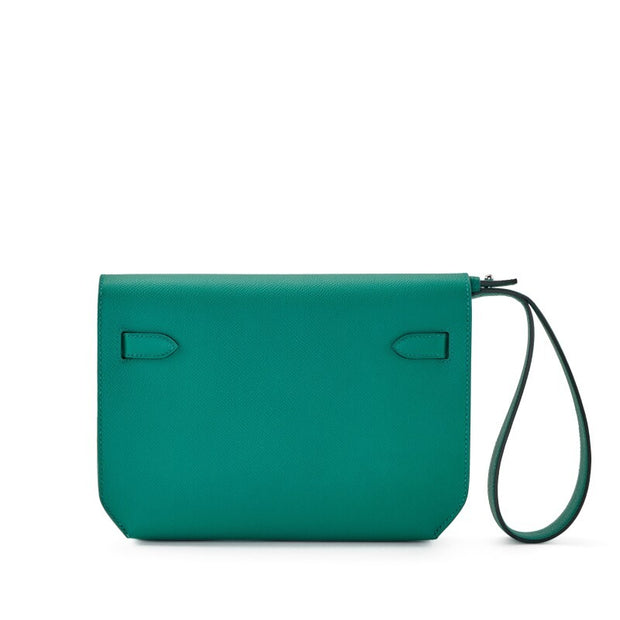 Hermès Vert Vertigo Epsom Kelly Depeches 25