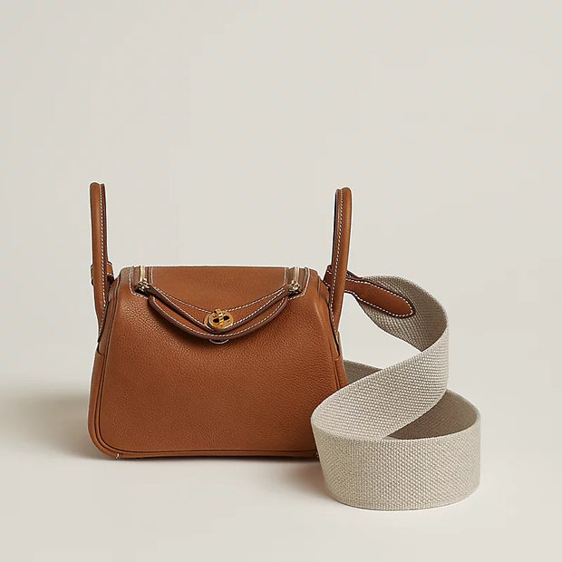 Hermes Lindy II mini strap bag