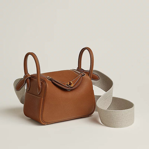 Hermes Lindy II mini strap bag