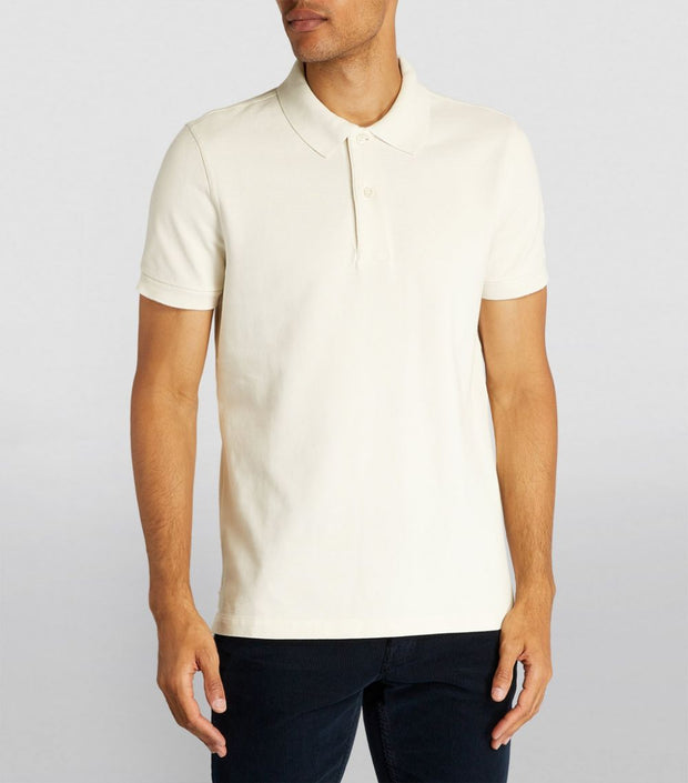 Saint Laurent Cotton-Blend Polo Shirt